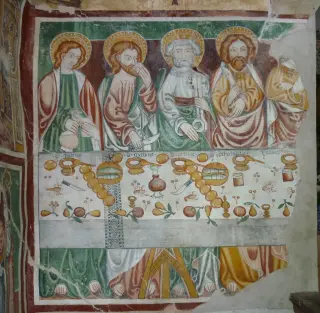 Ultima cena - Chiesa di San Lorenzo a BoccioletoFrazione Alpe Seccio