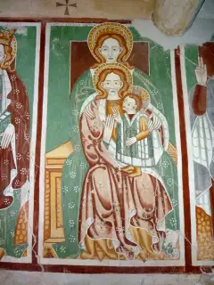 Sant'Anna e Madonna col Bambino - Chiesa di San Lorenzo a BoccioletoFrazione Alpe Seccio