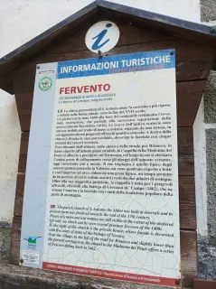 Pannello illustrativo - Parrocchiale di Sant'Antonio Abate a BoccioletoFrazione Fervento