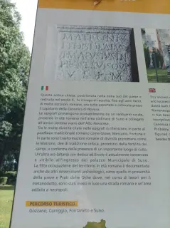 Pannello illustrativo - Pieve di San Genesio a Suno