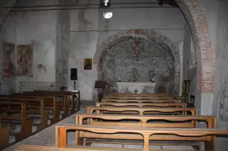 Interno - Oratorio di San Giulio a Cressa