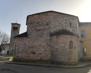 Vista - Battistero di San Giovanni o di Santa Maria Assunta a Cureggio