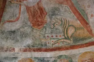 Affresco - Cappella di San Tommaso o San Tomaso a Briga Novarese