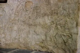 Tracce di affreschi - Cappella di San Tommaso o San Tomaso a Briga Novarese