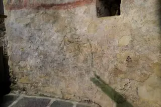 Tracce di affreschi - Cappella di San Tommaso o San Tomaso a Briga Novarese