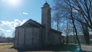 Abside e campanile - Chiesa di San Lorenzo a Gozzano