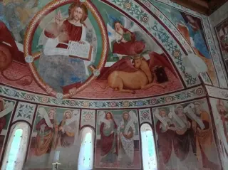 Cristo e San Mamatteo e San Luca - Chiesa di San Marcello a Paruzzaro