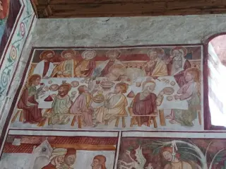 Ultima cena - Chiesa di San Marcello a Paruzzaro