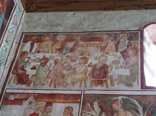 Ultima cena - Chiesa di San Marcello a Paruzzaro