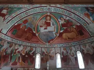 Cristo ed Evangelisti - Chiesa di San Marcello a Paruzzaro