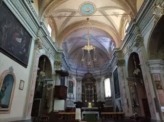 Interno - Parrocchiale di Santa Caterina e San Gaudenzio a Pettenasco