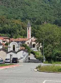 Vista - Parrocchiale di San Maiolo di Cluny a OmegnaFrazione Agrano