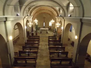 Interno - Chiesa di Santa Maria della Spina a Val Della TorreFrazione Brione