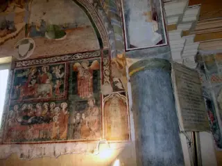 Affreschi - Pieve o Santuario di Santa Maria de Ortis a Vigone