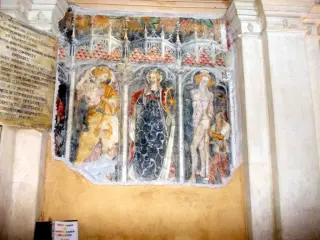 San Sebastiano, Santa Caterina e San Michele - Pieve o Santuario di Santa Maria de Ortis a Vigone