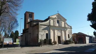 Facciata - Parrocchiale di San Martino a Villanova Solaro