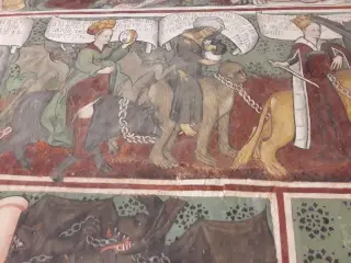 Cavalcata dei vizi - Cappella di Missione a Villafranca PiemonteFrazione San Giovanni