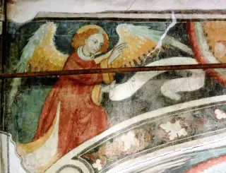 Affreschi - Chiesa di Santa Maria del Monastero a Manta