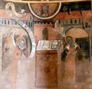 Affreschi - Chiesa di Santa Maria del Monastero a Manta