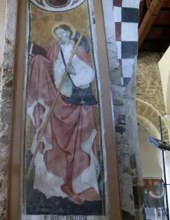 Affreschi - Chiesa di Santa Maria del Monastero a Manta