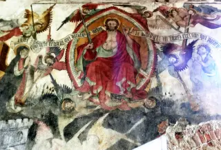 Affreschi - Chiesa di Santa Maria del Monastero a Manta