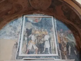 Affreschi - Chiesa Castellana Ex Parrocchiale dei Santi Filippo e Giacomo a Verzuolo