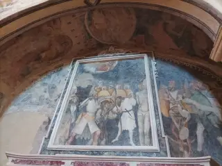 Affreschi - Chiesa Castellana Ex Parrocchiale dei Santi Filippo e Giacomo a Verzuolo