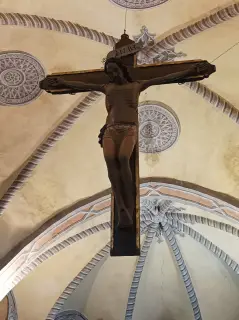 Crocefisso - Chiesa Castellana Ex Parrocchiale dei Santi Filippo e Giacomo a Verzuolo
