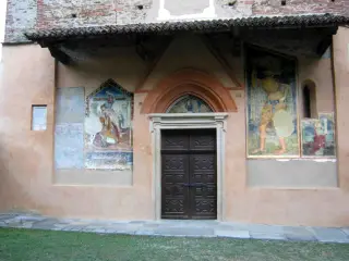 Facciata - Chiesa Castellana Ex Parrocchiale dei Santi Filippo e Giacomo a Verzuolo