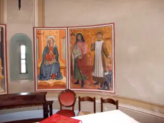 Affreschi absidali - Chiesa di San Martino a Busca