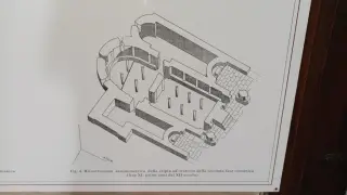 Disegno ricostruttivo - Parrocchiale di San Dalmazzo a Borgo San Dalmazzo