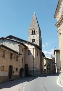 Campanile - Parrocchiale della Natività di Maria Santissima a Aisone