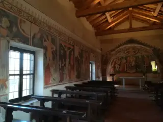 Interno - Santuario della Madonna del Latte o di Gionzana a NovaraFrazione Gionzana
