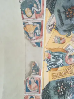 Affreschi - Parrocchiale di San Colombano a Biandrate