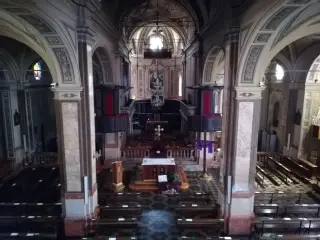 Interno - Parrocchiale di San Colombano a Biandrate