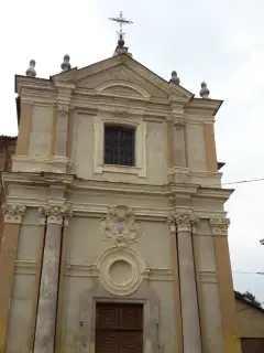Facciata - Chiesa di San Michele a Buttigliera d'Asti
