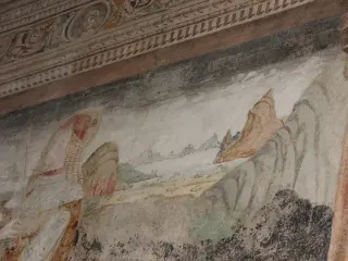 San Nazario e Santi - Particolare - Abbazia di San Nazzaro o dei Santi Nazario e Celso a San Nazzaro Sesia