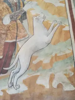 Affresco - Chiesa di Santa Maria di Campagna a Garbagna Novarese