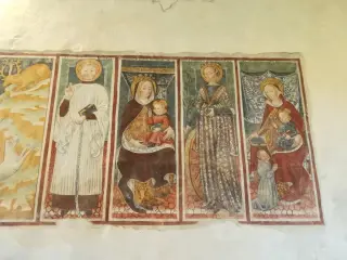 Affreschi - Chiesa di Santa Maria di Campagna a Garbagna Novarese