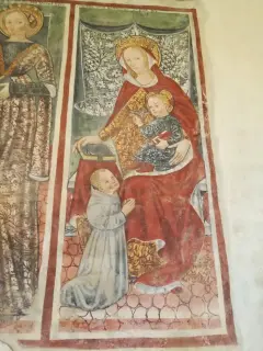 Affreschi - Chiesa di Santa Maria di Campagna a Garbagna Novarese