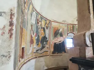 Affreschi - Chiesa di Santa Maria di Campagna a Garbagna Novarese