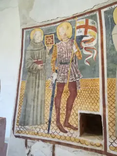 Affreschi - Chiesa di Santa Maria di Campagna a Garbagna Novarese