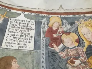 Affreschi - Chiesa di Santa Maria di Campagna a Garbagna Novarese