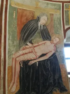 Affreschi - Chiesa di Santa Maria di Campagna a Garbagna Novarese