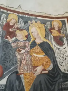 Affreschi - Chiesa di Santa Maria di Campagna a Garbagna Novarese