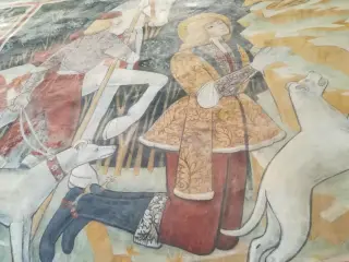 Affresco - Chiesa di Santa Maria di Campagna a Garbagna Novarese