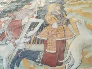 Affresco - Chiesa di Santa Maria di Campagna a Garbagna Novarese