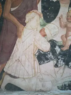 Affresco - Pieve di San Giovanni a Vespolate