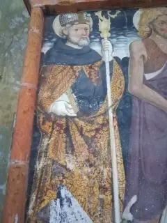 Affresco - Pieve di San Giovanni a Vespolate