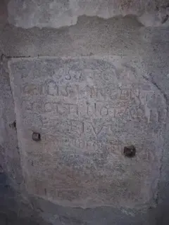 Lapide - Pieve di San Giovanni a Vespolate